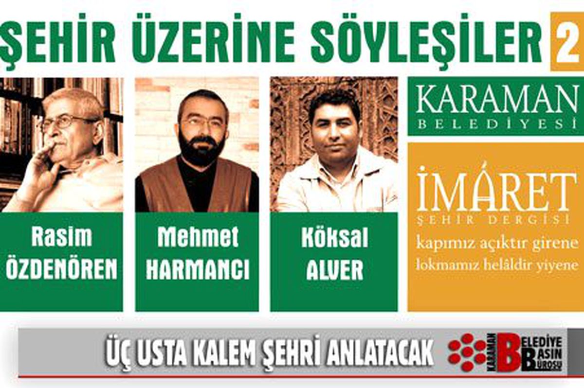 Üç Usta Kalem, Şehri Anlatacak