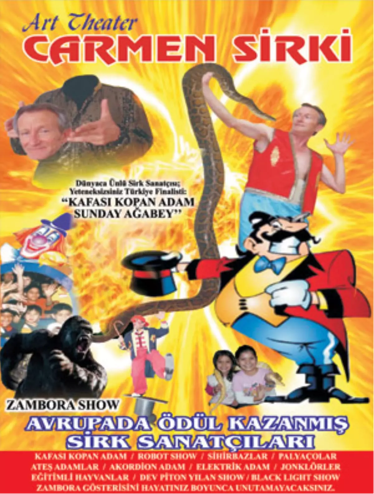 Carmen Sirki Gölbaşı'na Geliyor