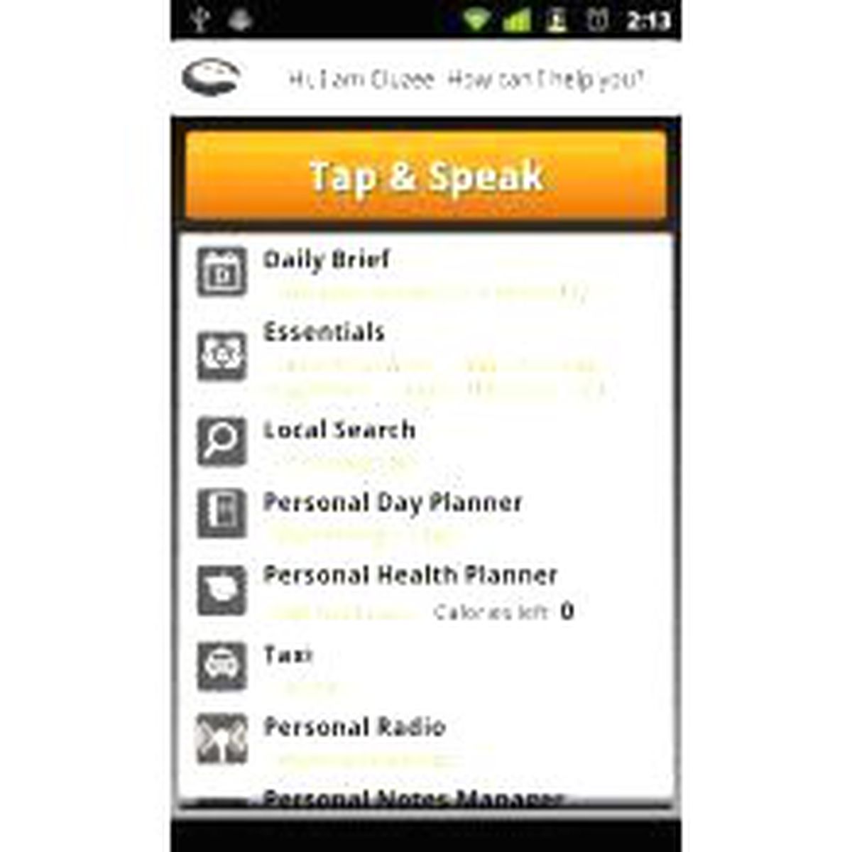Android'e Bir Siri Alternatifi Daha: Cluzee