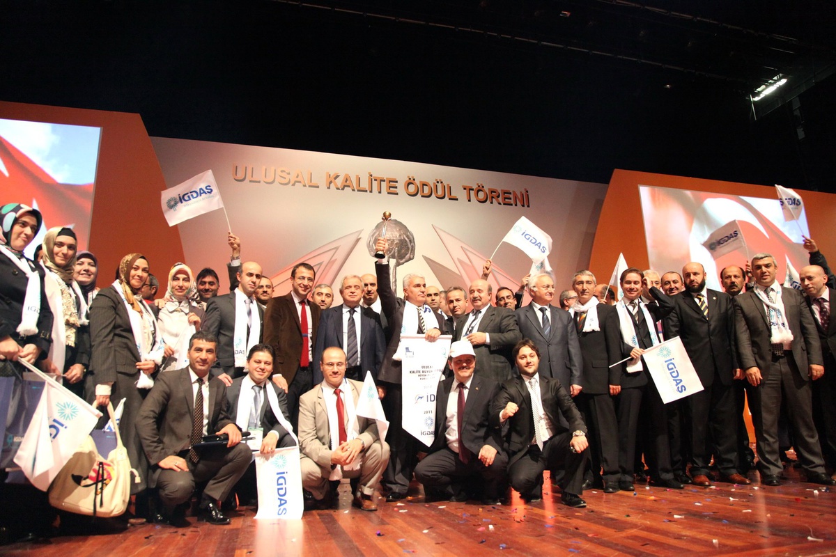 İGDAŞ, Kalder Büyük Ödülü'nün Sahibi Oldu