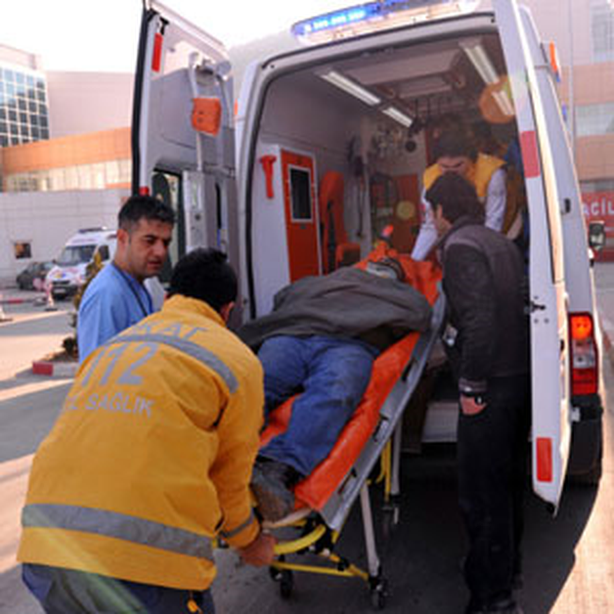 Tokat'taki İnşaat İşçilerinin Kavgası