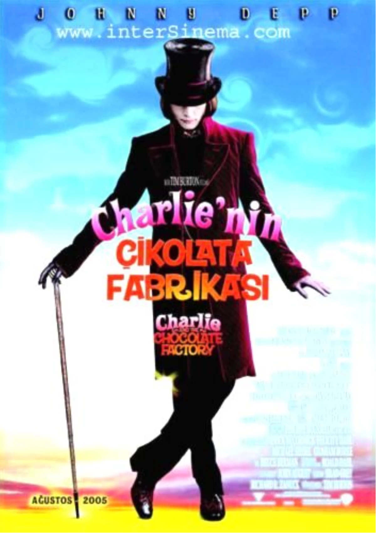 Charlie nin Çikolata Fabrikası Filmi
