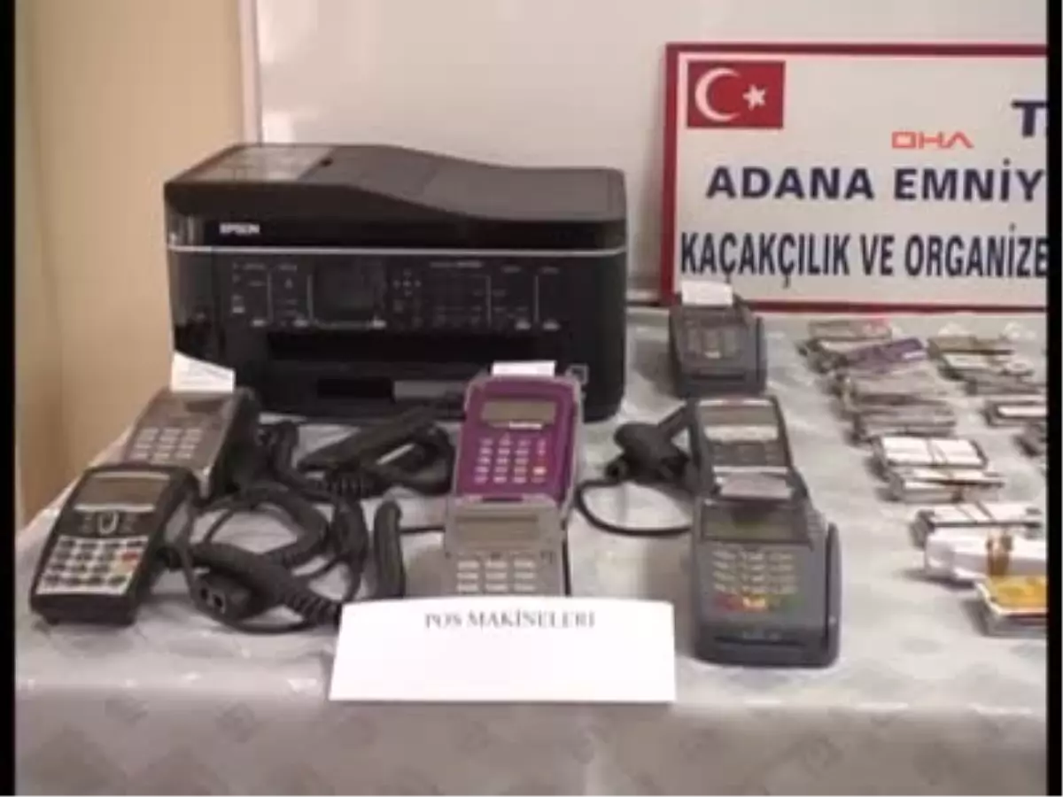 Kredi Kartlarıyla Vurgun Yapan Bilişim Çetesi Çökertildi