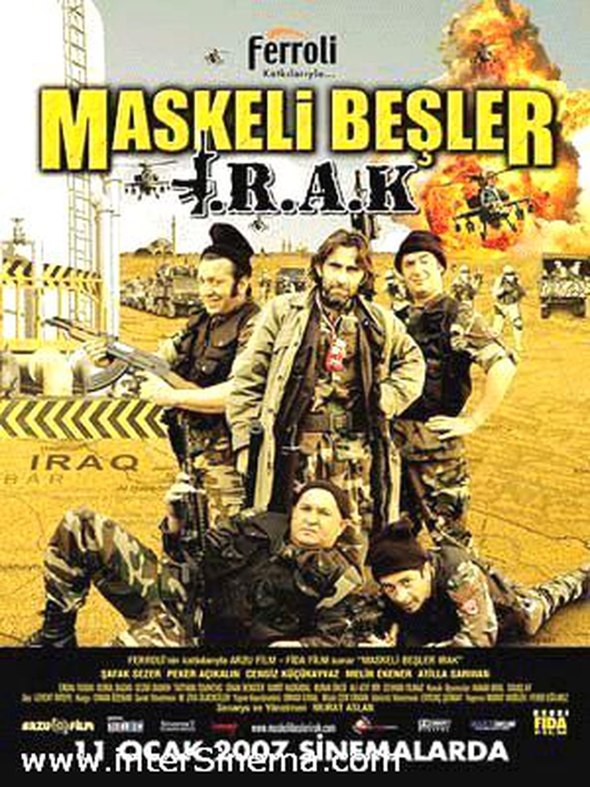 Maskeli Beşler: Irak Filmi