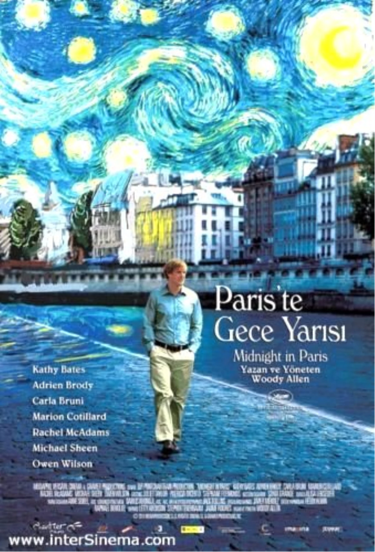 Paris’te Gece Yarısı Filmi