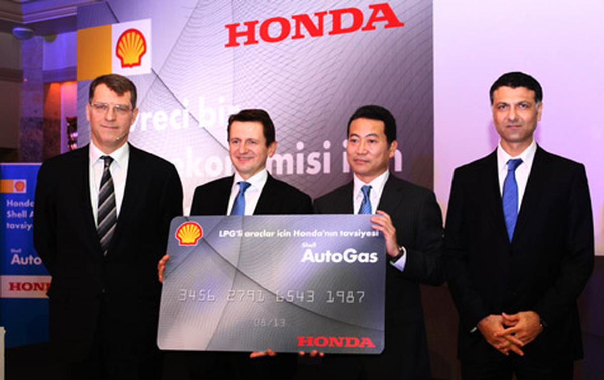Shell ve Honda'dan Otogaz İşbirliği