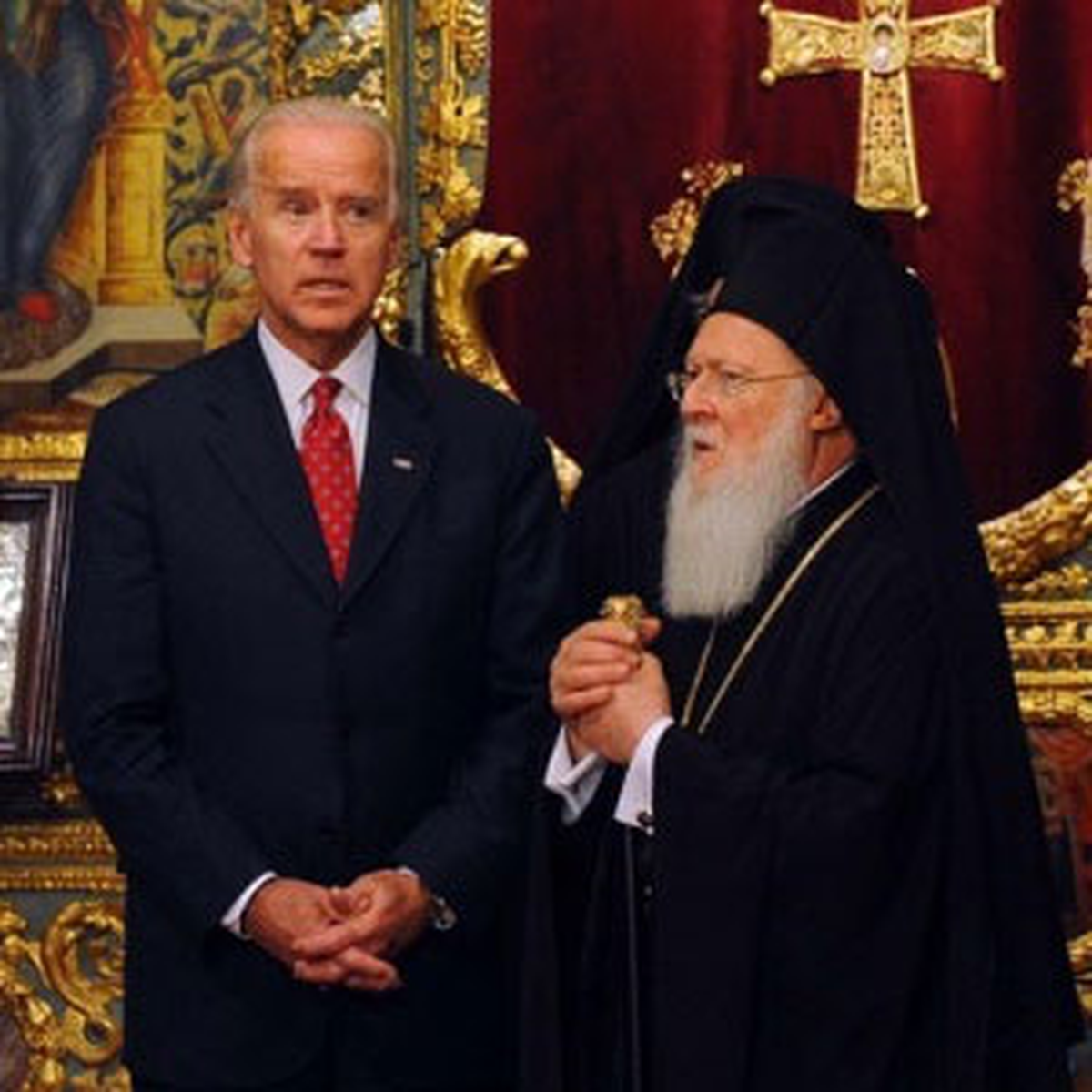 Biden Bartholomeos'u Ziyaret Etti
