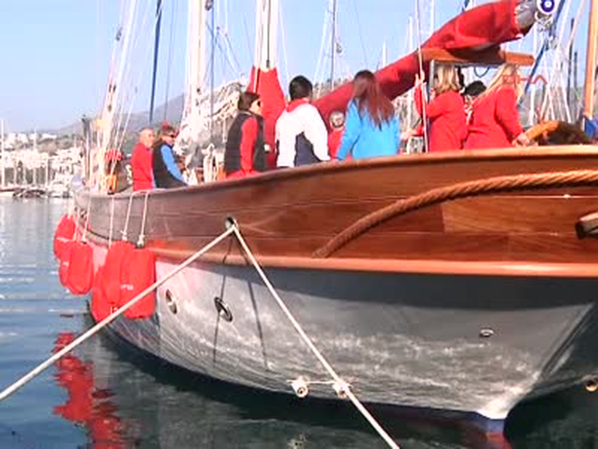 Bodrum ) Kadın Denizciler, Gökova\'ya Yelken Açtı Kadın Denizciler, Gökova\'ya Yelken Açtı