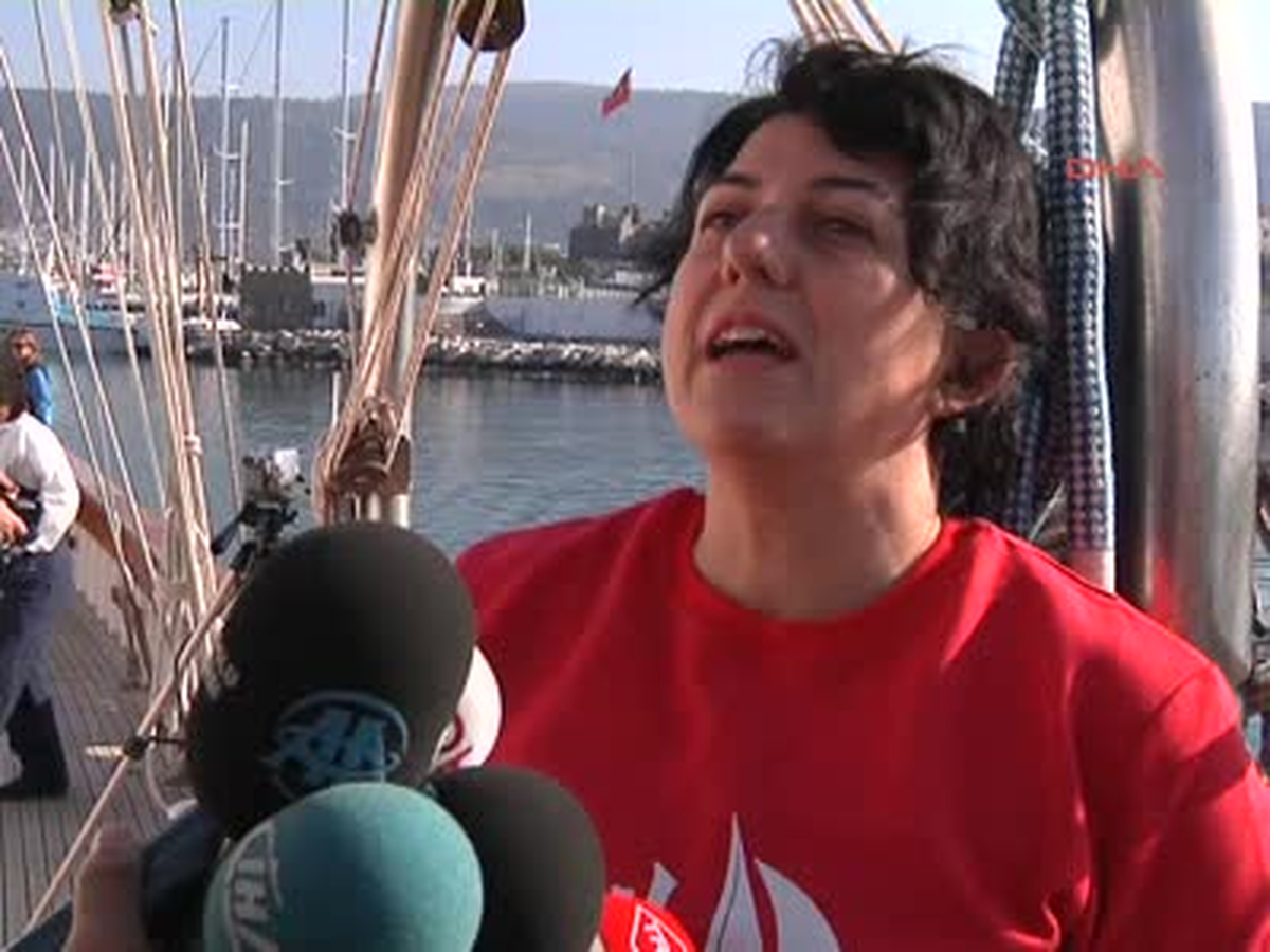 Bodrum ) Kadın Denizciler, Gökova\'ya Yelken Açtı