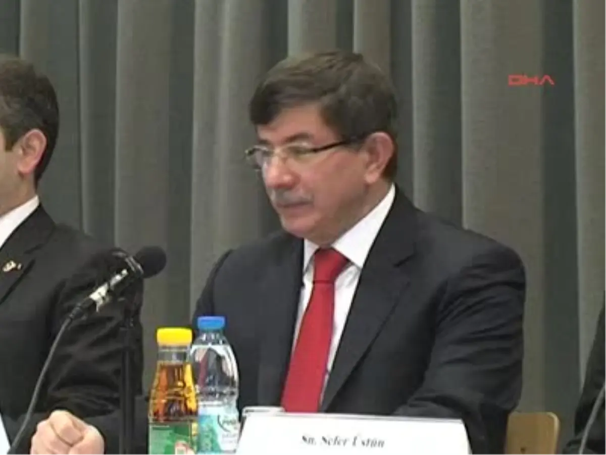 Dışişleri Bakanı Davutoğlu: "Bu Örgütlü Yapının 10 Yıl Gizli Kalabilmiş Olması Vahimdir" )