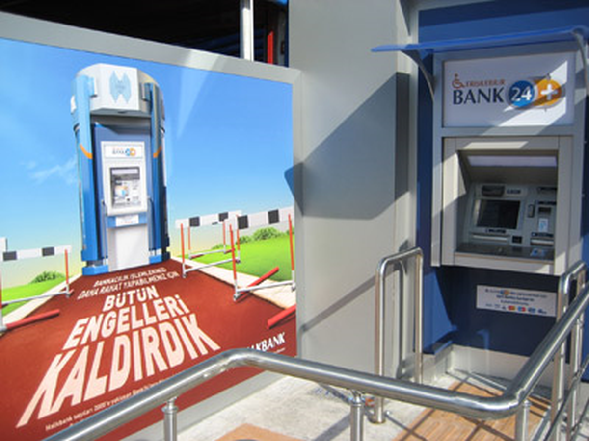 Engellilerin ATM'lerinin Sayısı Artırılıyor