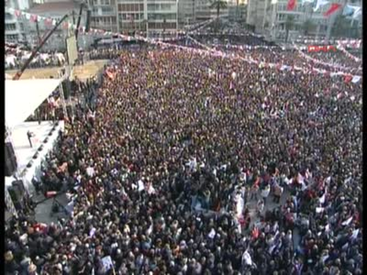İzmir2kılıçdaroğlu'ndan 'Cumhuriyet, Demokrasi ve Özgürlük Mitingi'