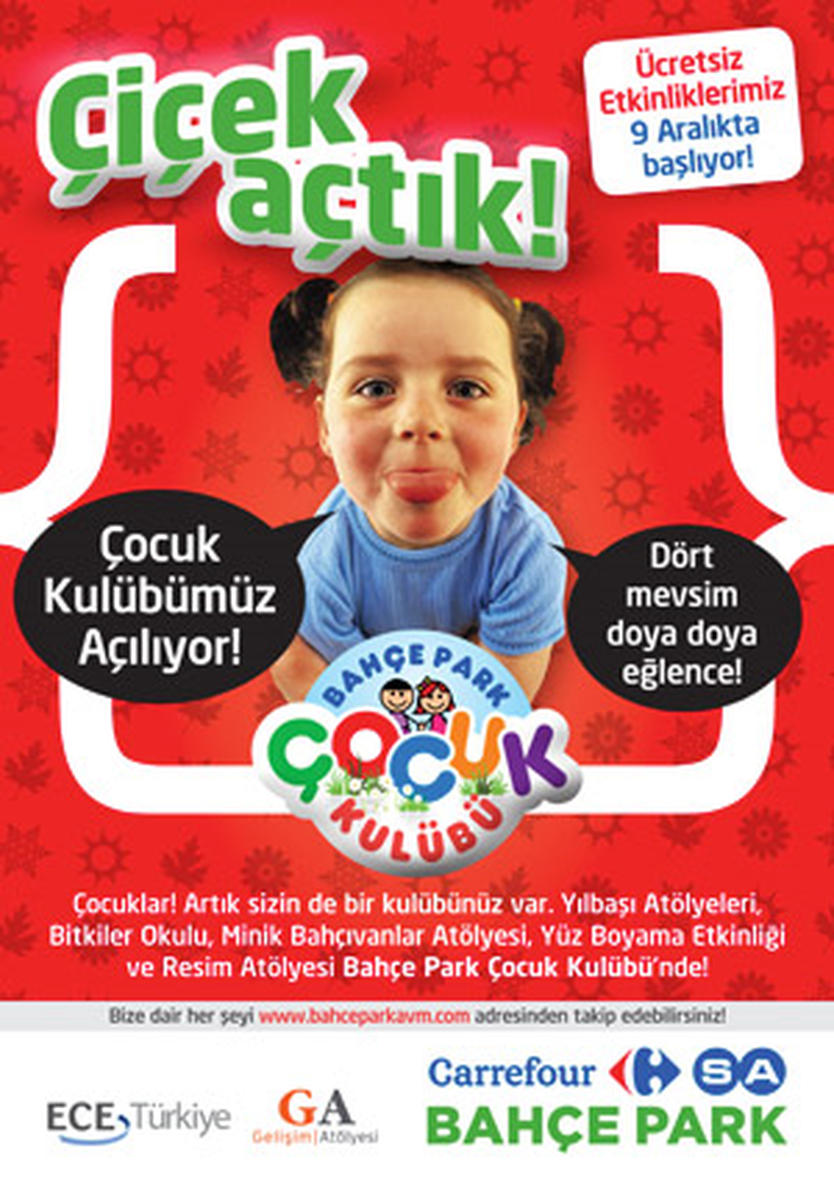 CarrefourSA Bahçe Park Çiçek Açıyor!