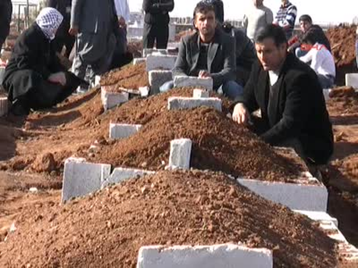 Kaza Kurbanları Toprağa Verildi