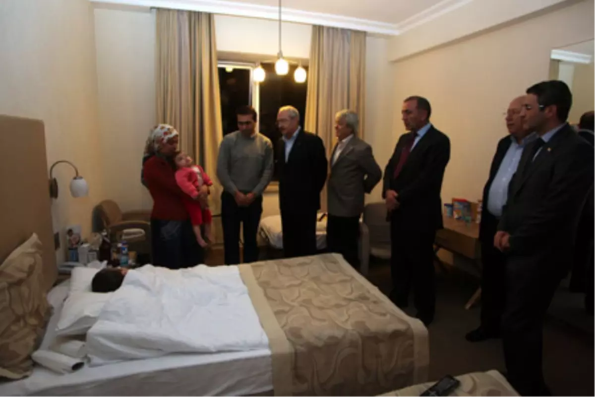 Kılıçdaroğlu\'dan, Moral Ziyareti