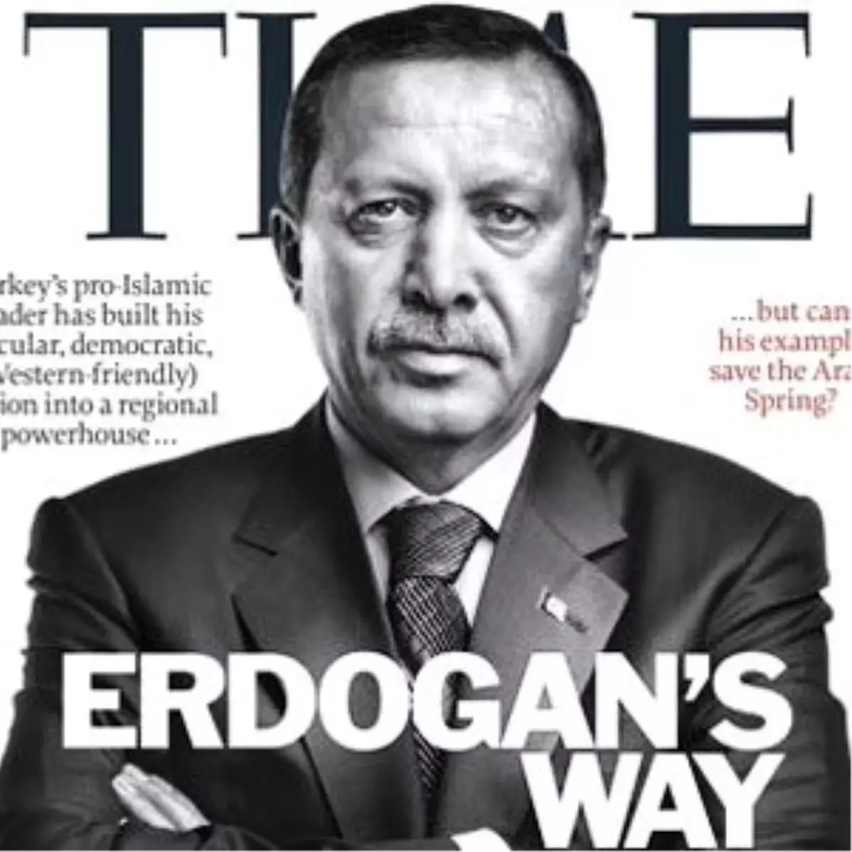 Erdoğan, Time'ın ABD Baskısında
