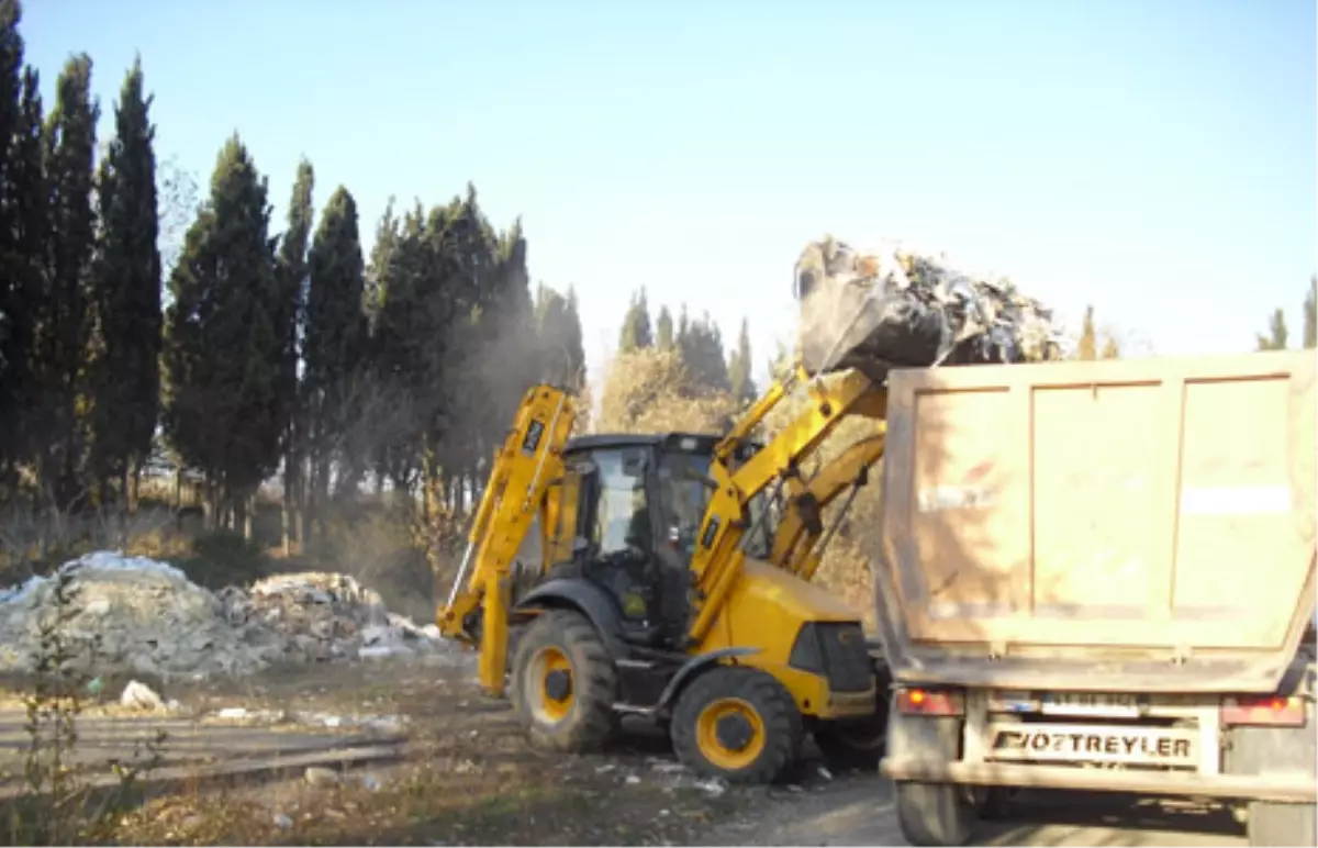 Gebze'de Kaçak Molozla Mücadeleye Devam!