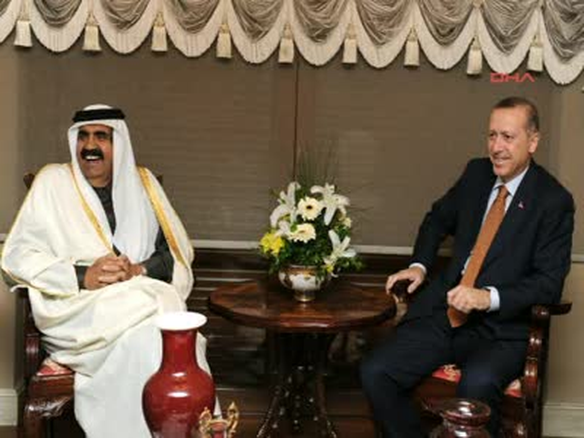 Başbakan Erdoğan, Katar Emiri El Tani ile Görüştü Foto Ek