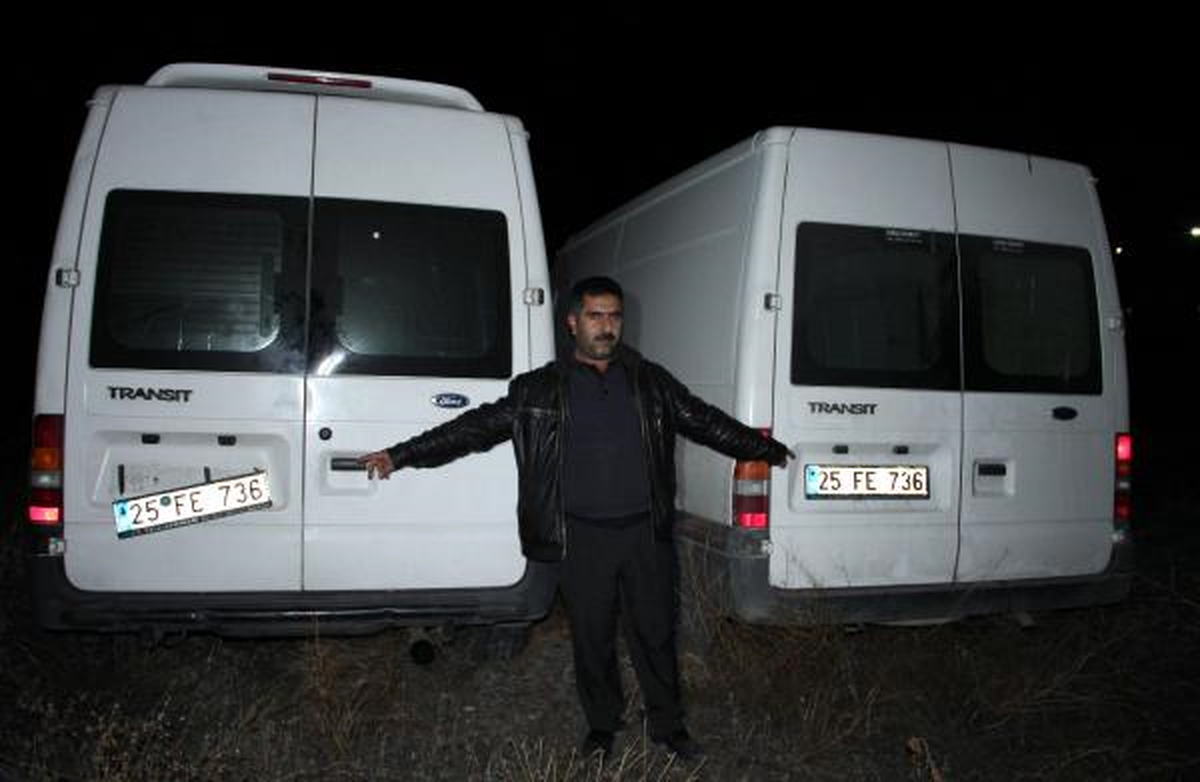 Ceza Ödemesine Neden Olan Sahte Plakalı Minibüsü Tesadüfen Yakalattı