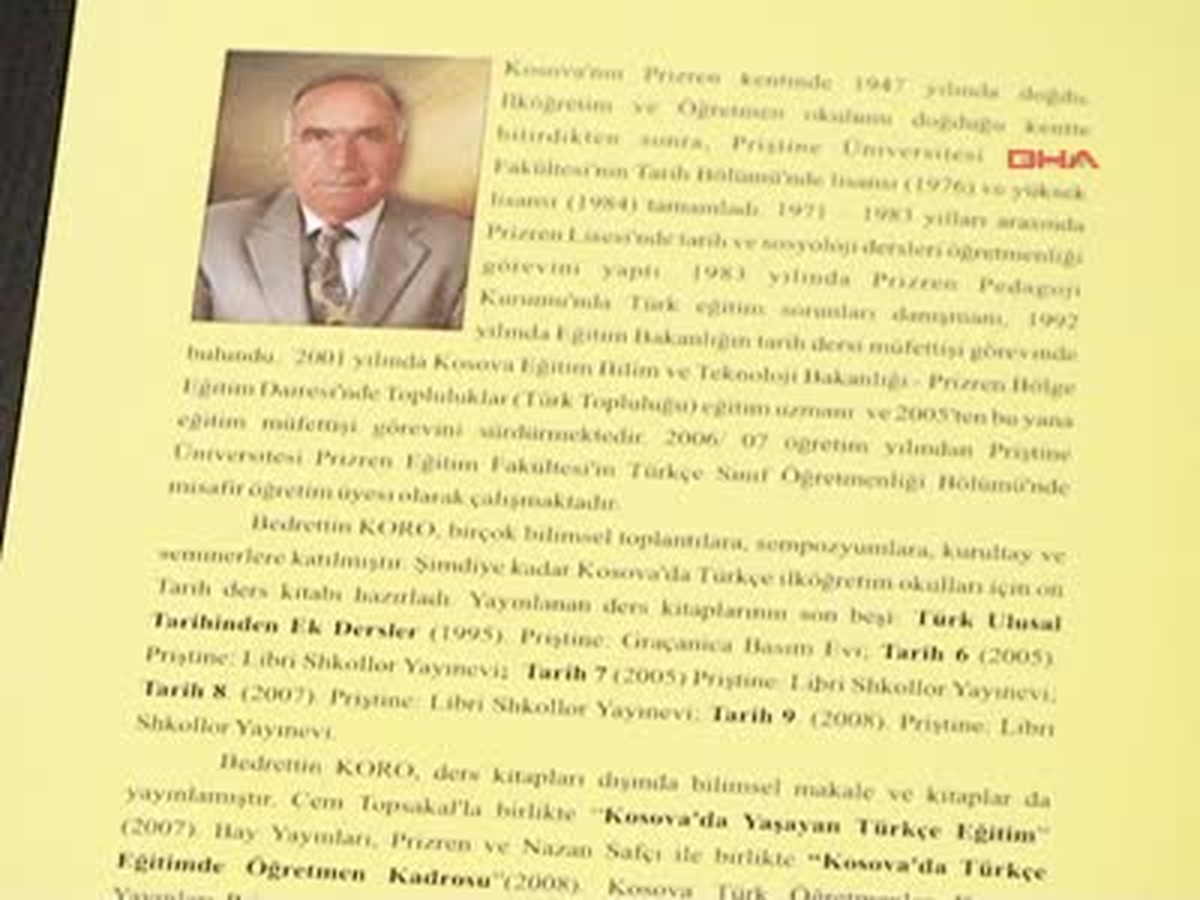 'kosova Türkçe Eğitiminde Gelişmeler' Kitabı Hazır