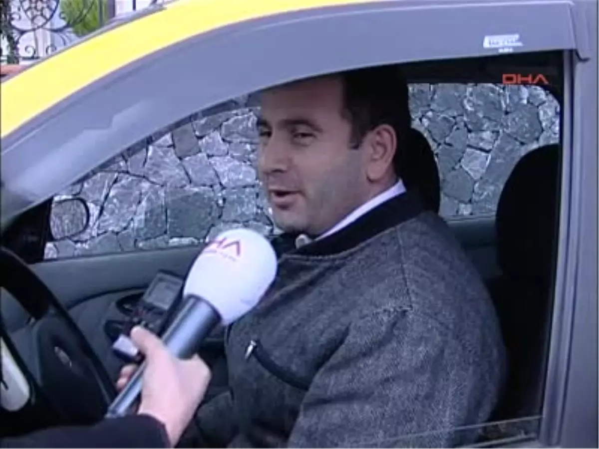 ) Taksicilerden Erdoğan'a 'Orkideli Geçmiş Olsun'