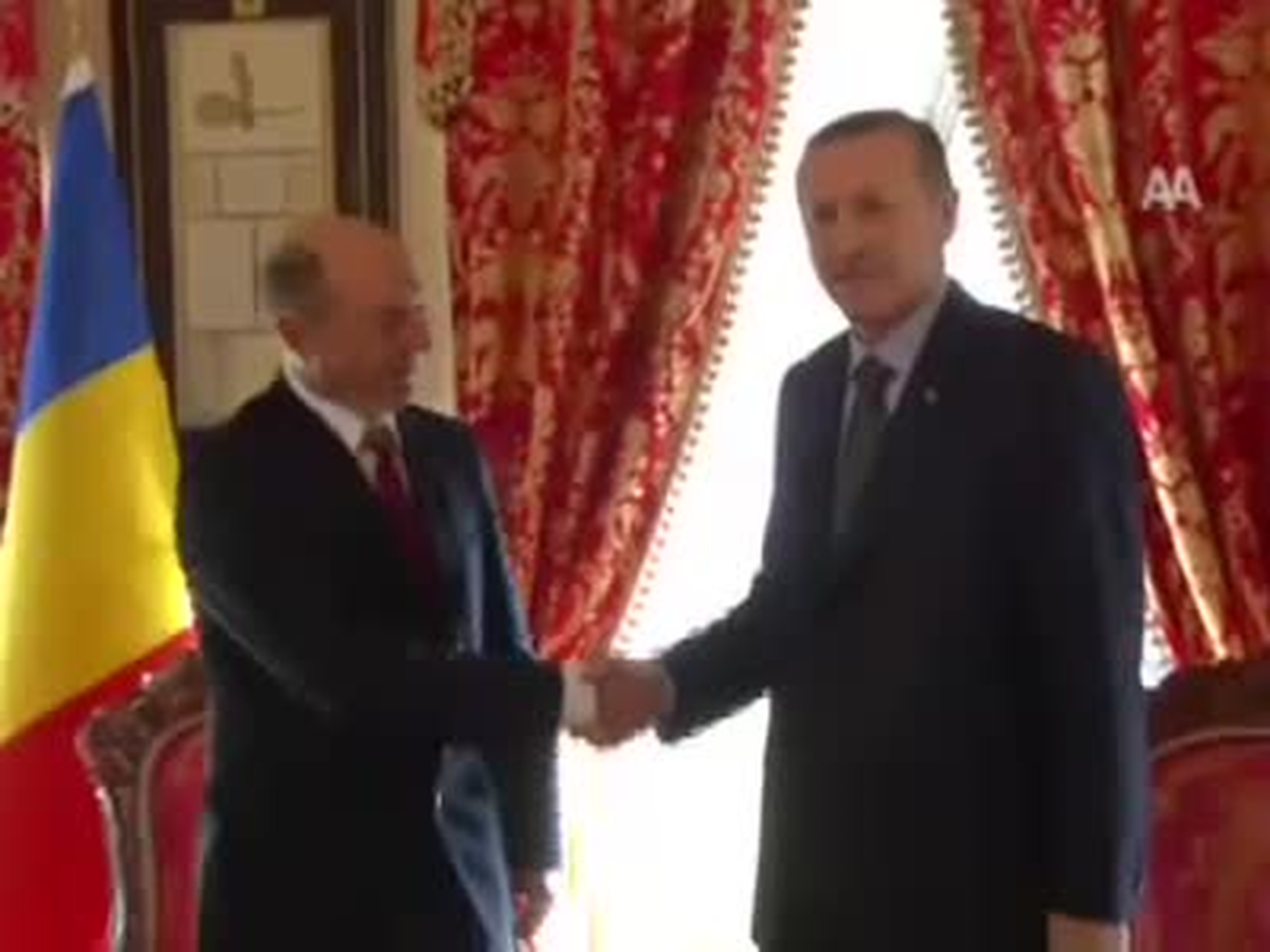 Erdoğan - Basescu ile Gorustu