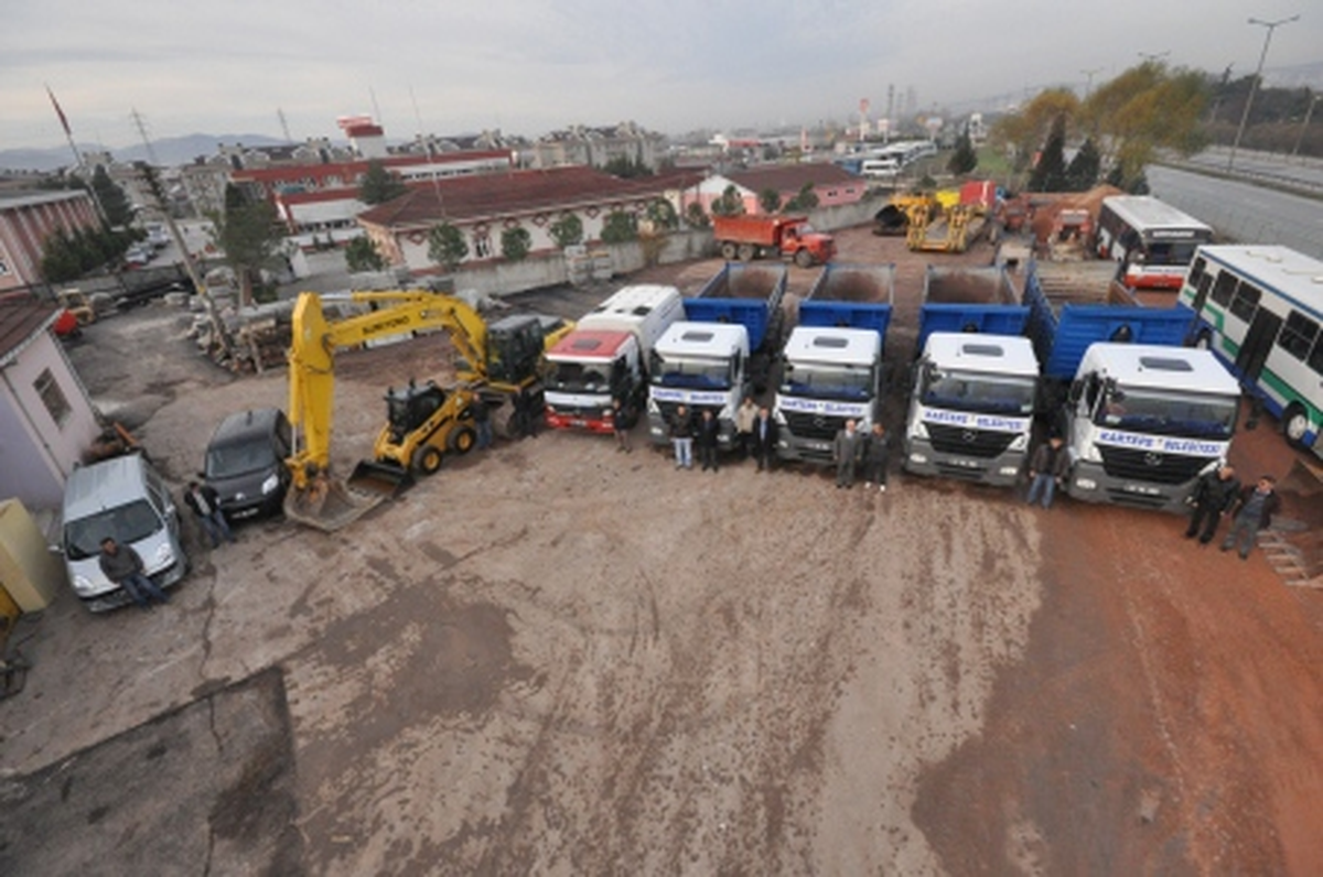 Kartepe Belediyesi Araç Filosunu Güçlendirdi