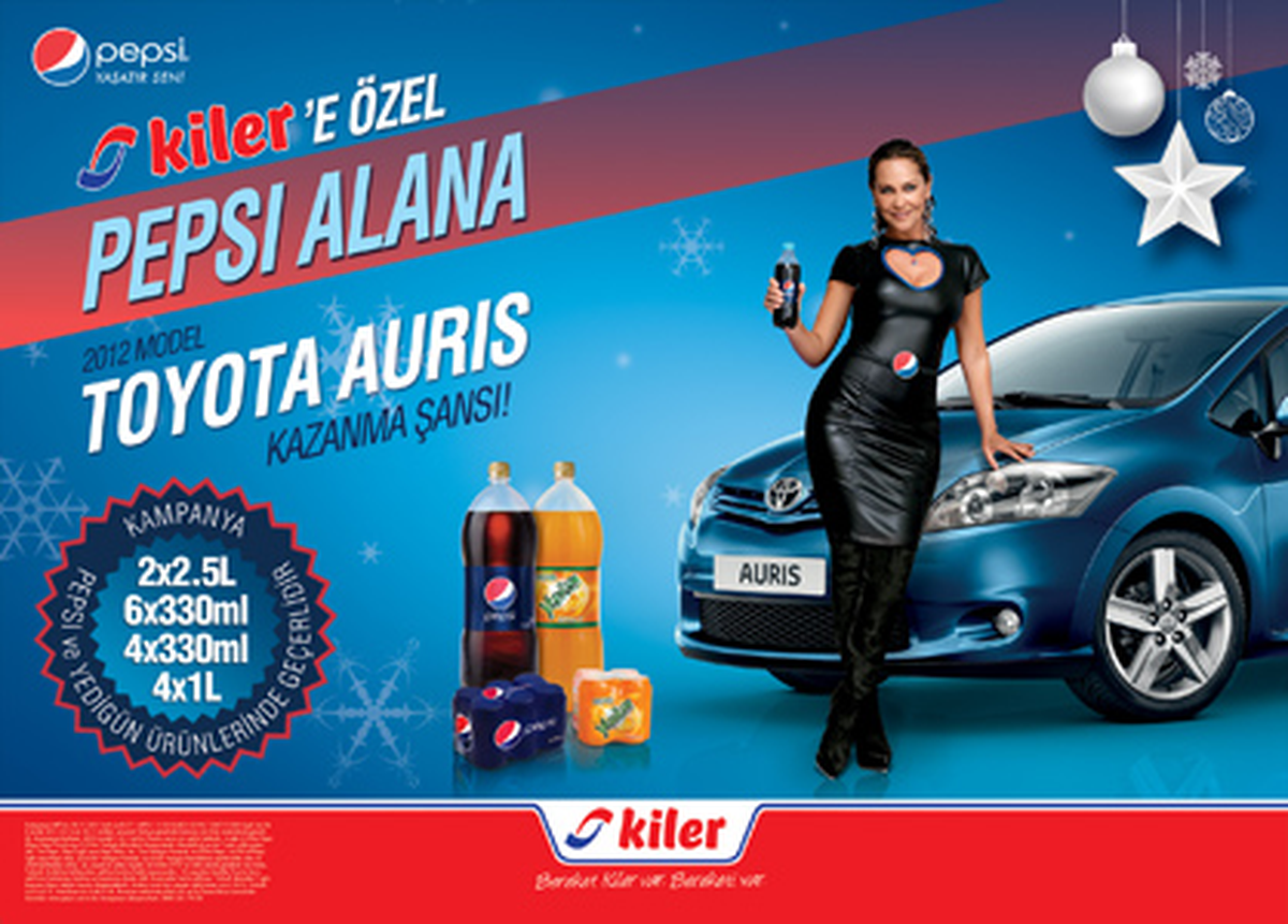 Pepsi Al, Toyota Auris Sahibi Ol