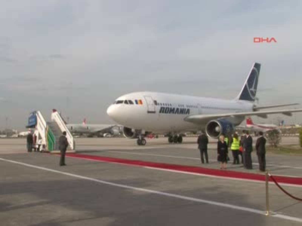 Romanya Cumhurbaşkanı Traian Basescu İstanbul'da
