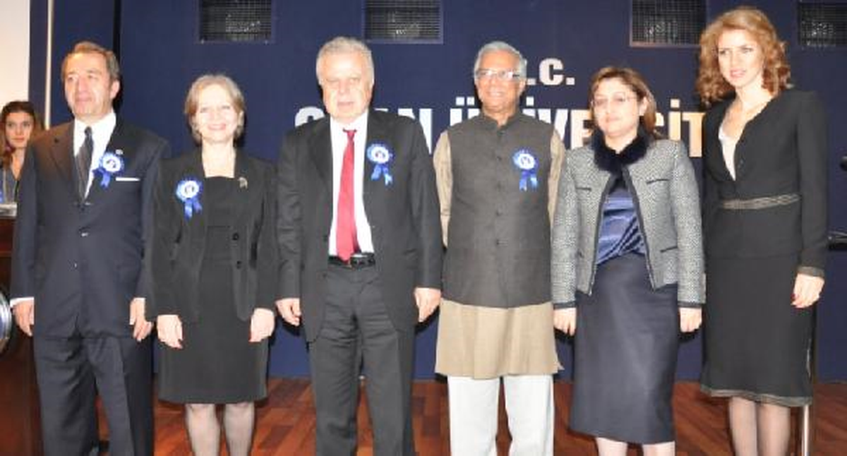 Nobel Barış Ödülü Sahibi Prof Muhammed Yunus, Okan Üniversitesi'nde
