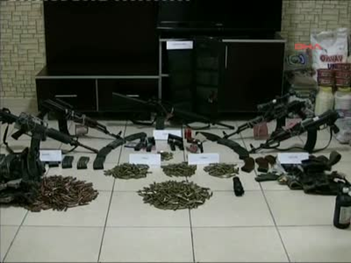 PKK'nın Çukurova'daki Cephaneliği