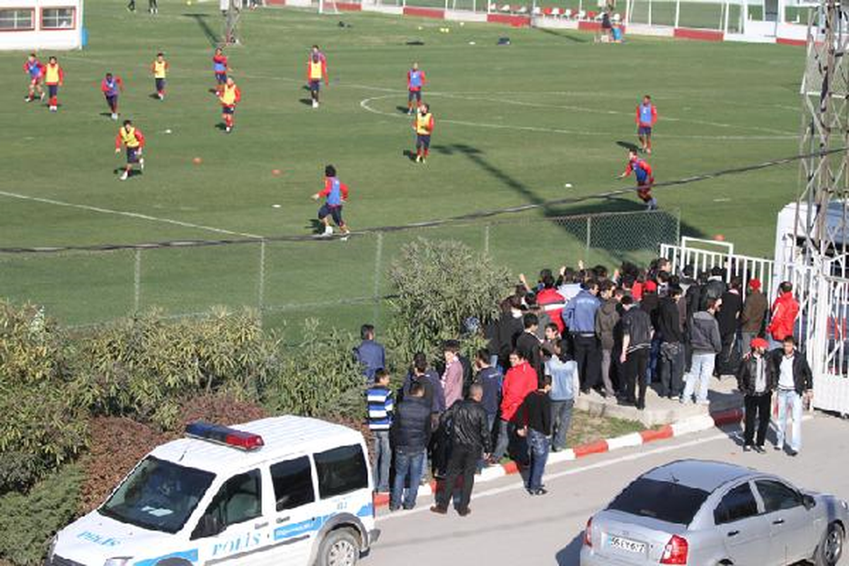 Samsunspor'da Gergin İdman