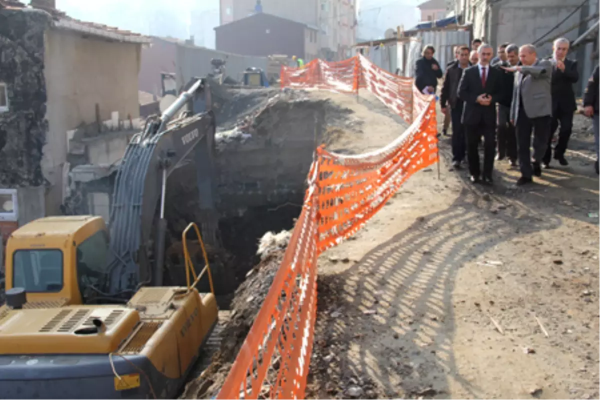 Başkan Fazlı Kılıç Şantiyeleri İnceledi