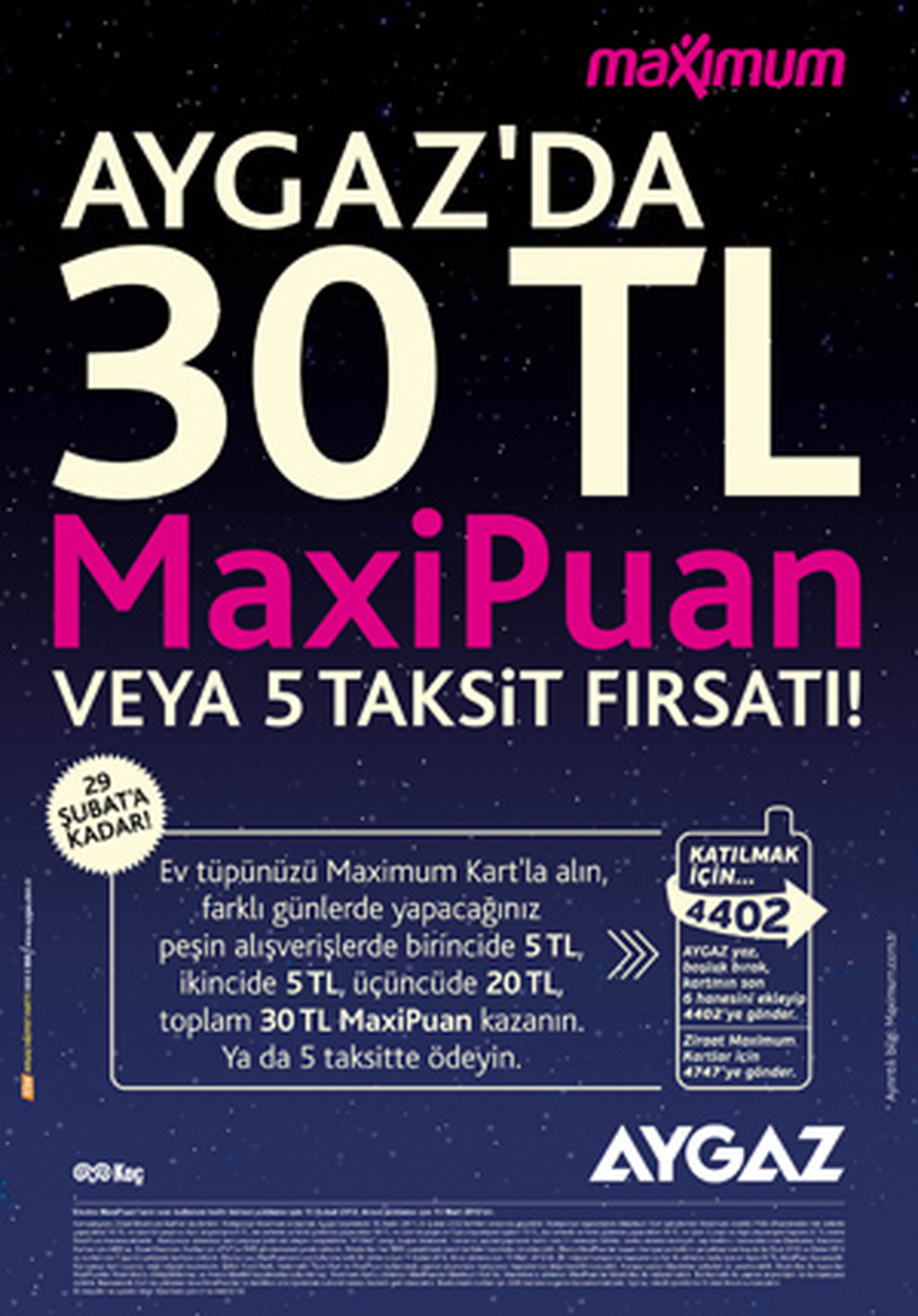 Aygaz Müşterilerine Kampanya
