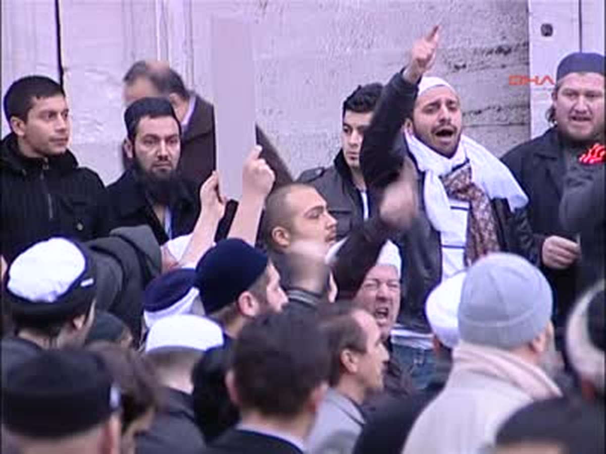 Cübbeli Ahmet Hoca'ya Destek Eylemi