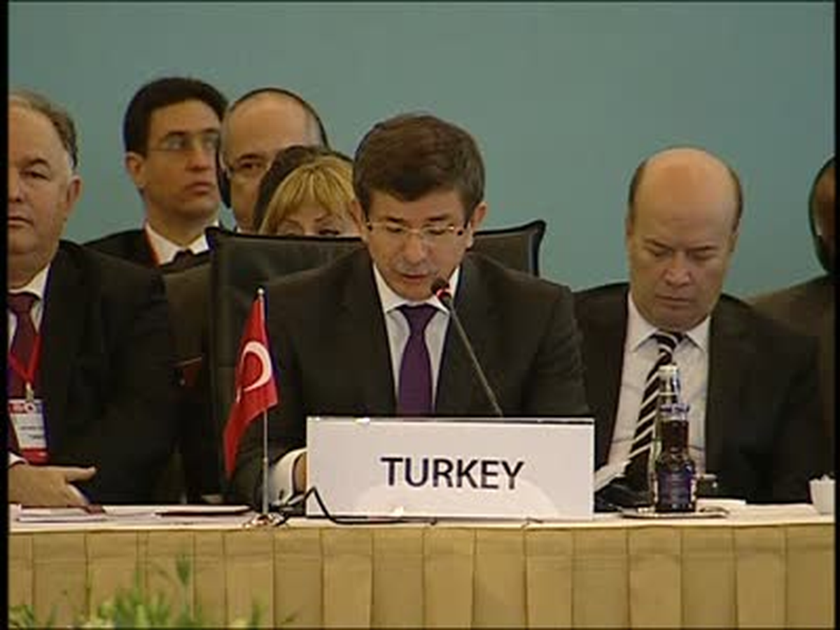 Dışişleri Bakanı Davutoğlu, Afrikalı Bakanlarla Buluştu )