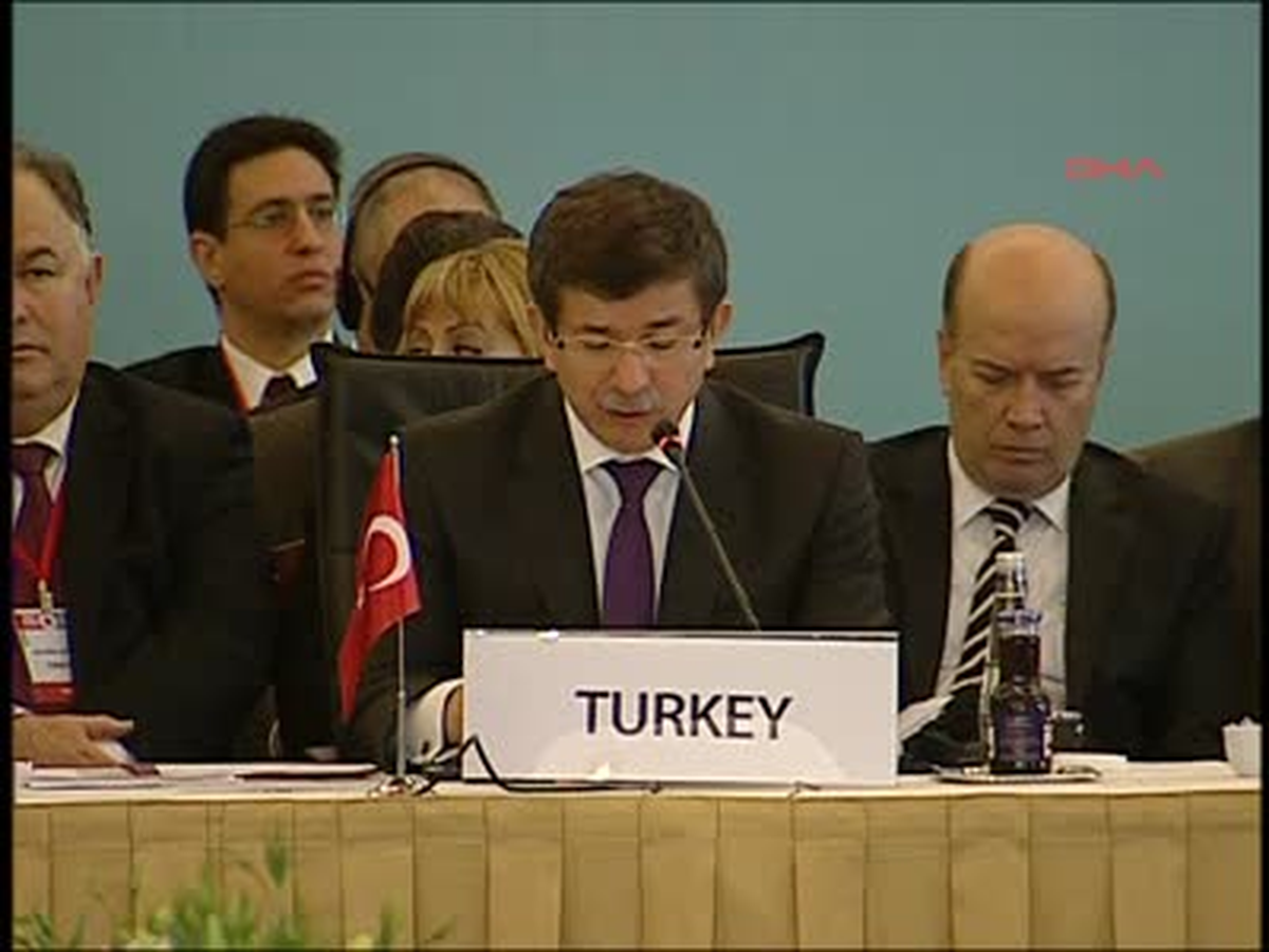 Dışişleri Bakanı Davutoğlu, Afrikalı Bakanlarla Buluştu