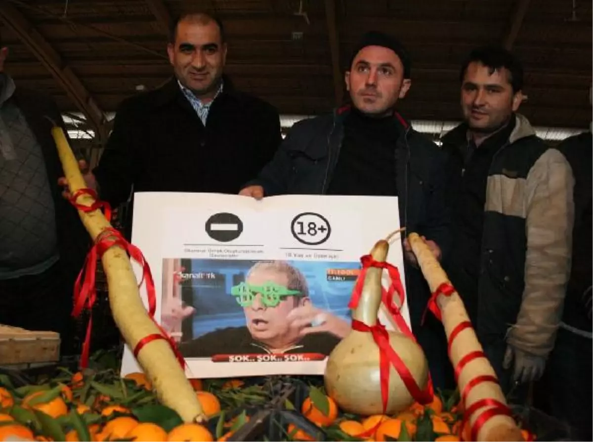 Erman Toroğlu\'na Bursa\'dan Su Kabağı, Patlıcan, Acur