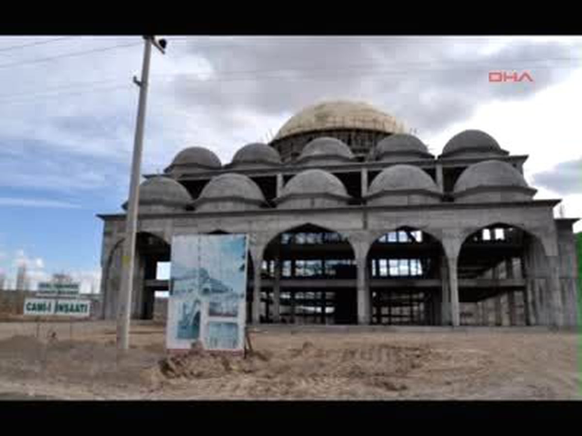 Nevşehir'de Cami İnşaatı Çöktü