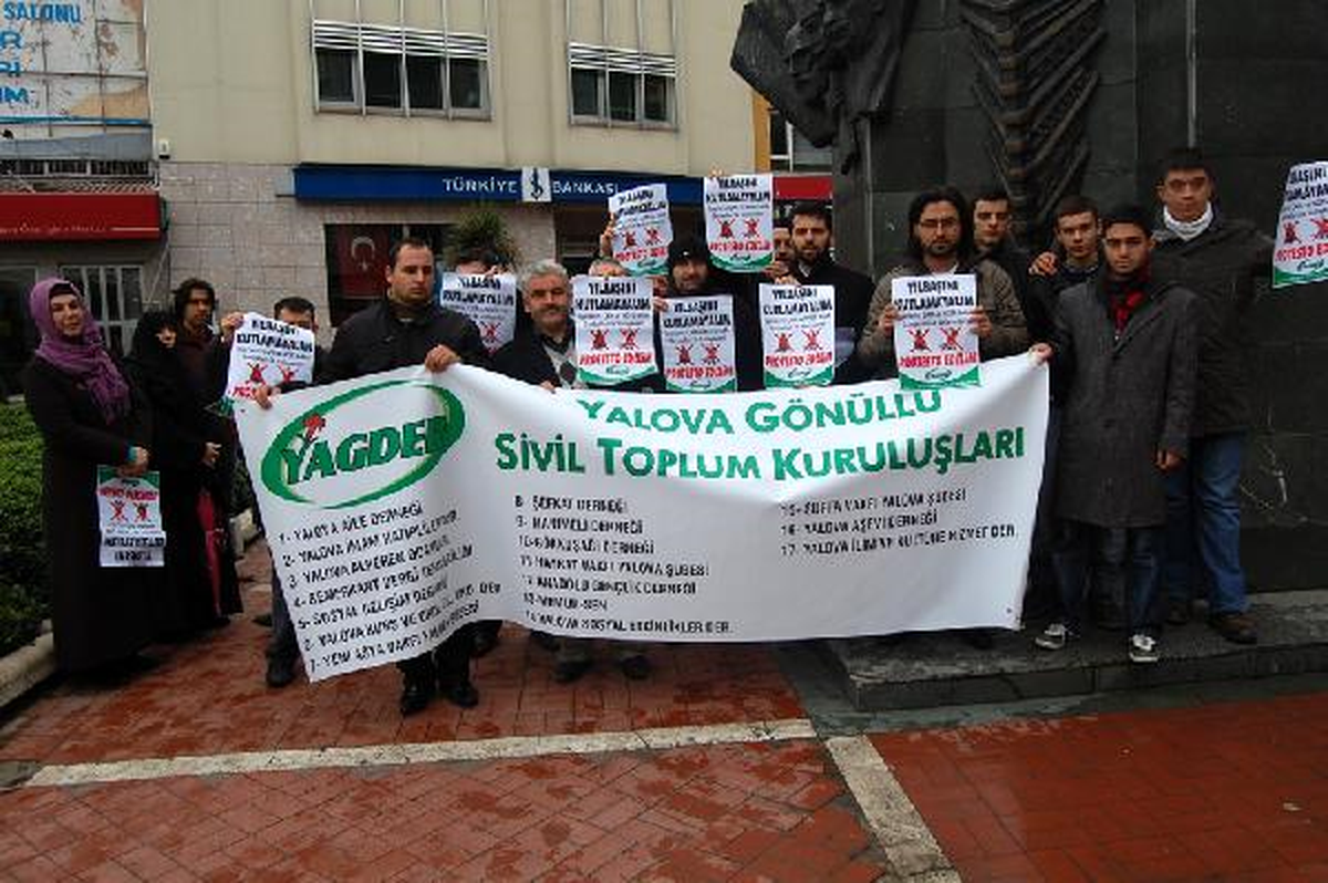 Yalova'da 'yılbaşını Kutlamayın' Çağrısı