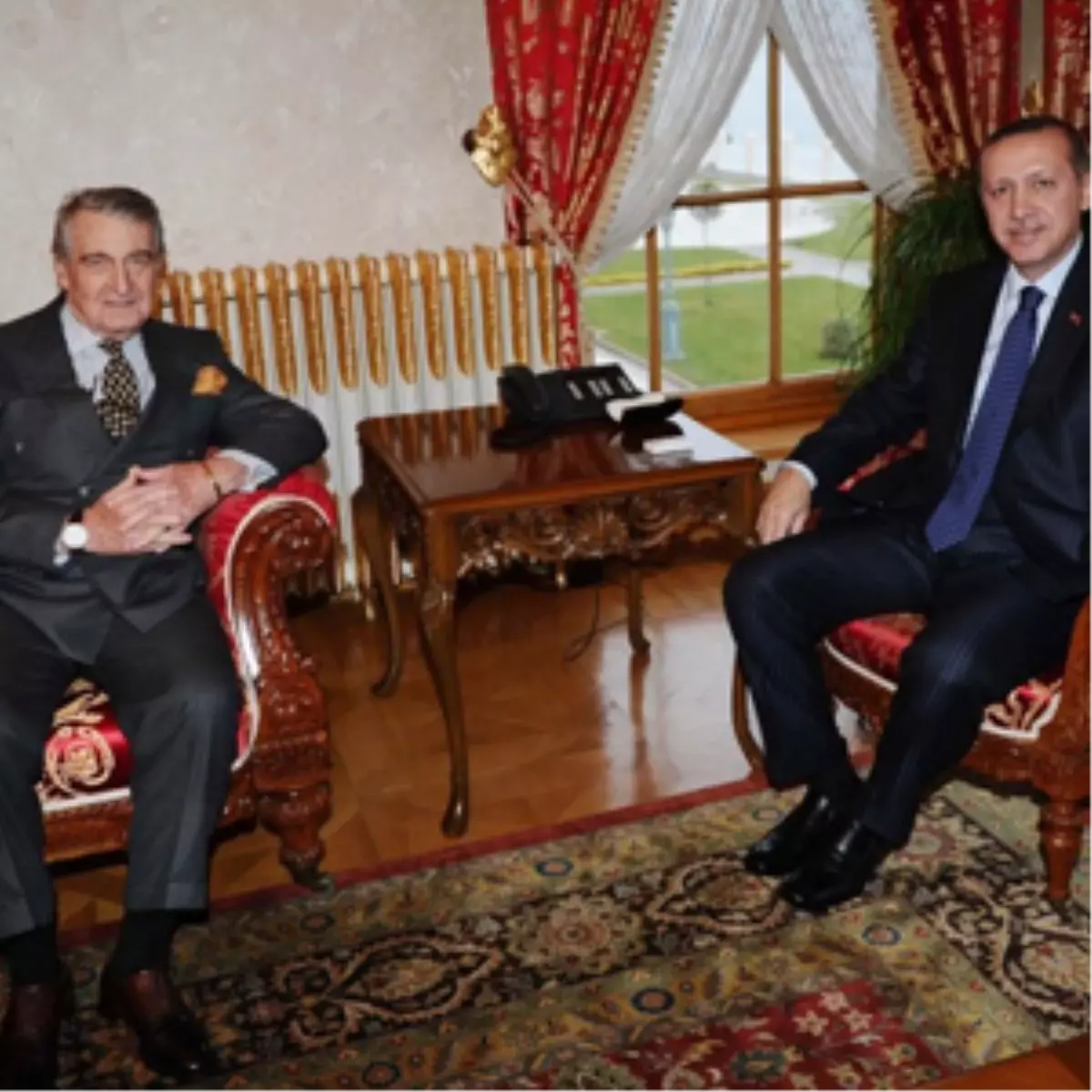 Erdoğan Rahmi Koç\'la Görüştü