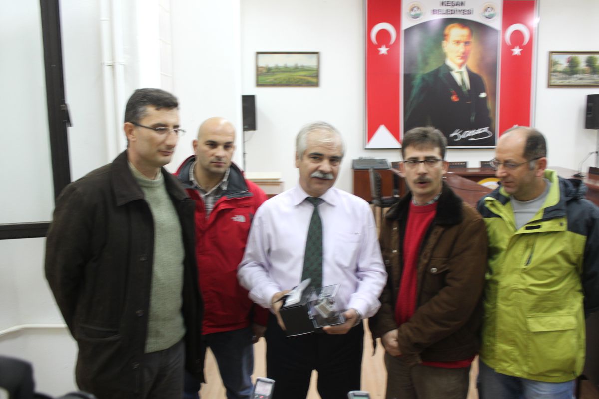 Keşan Belediyesi'nden DOÇEK'E Kask Kamera