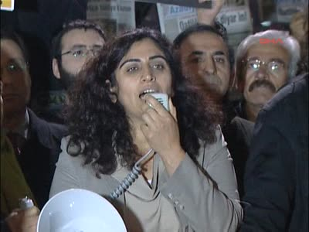 Başkent'te KCK Protestosu