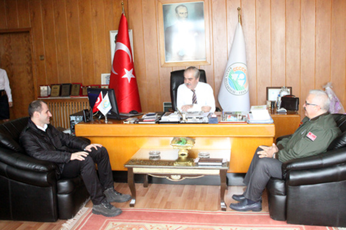 THK'dan Özcan'a Ziyaret