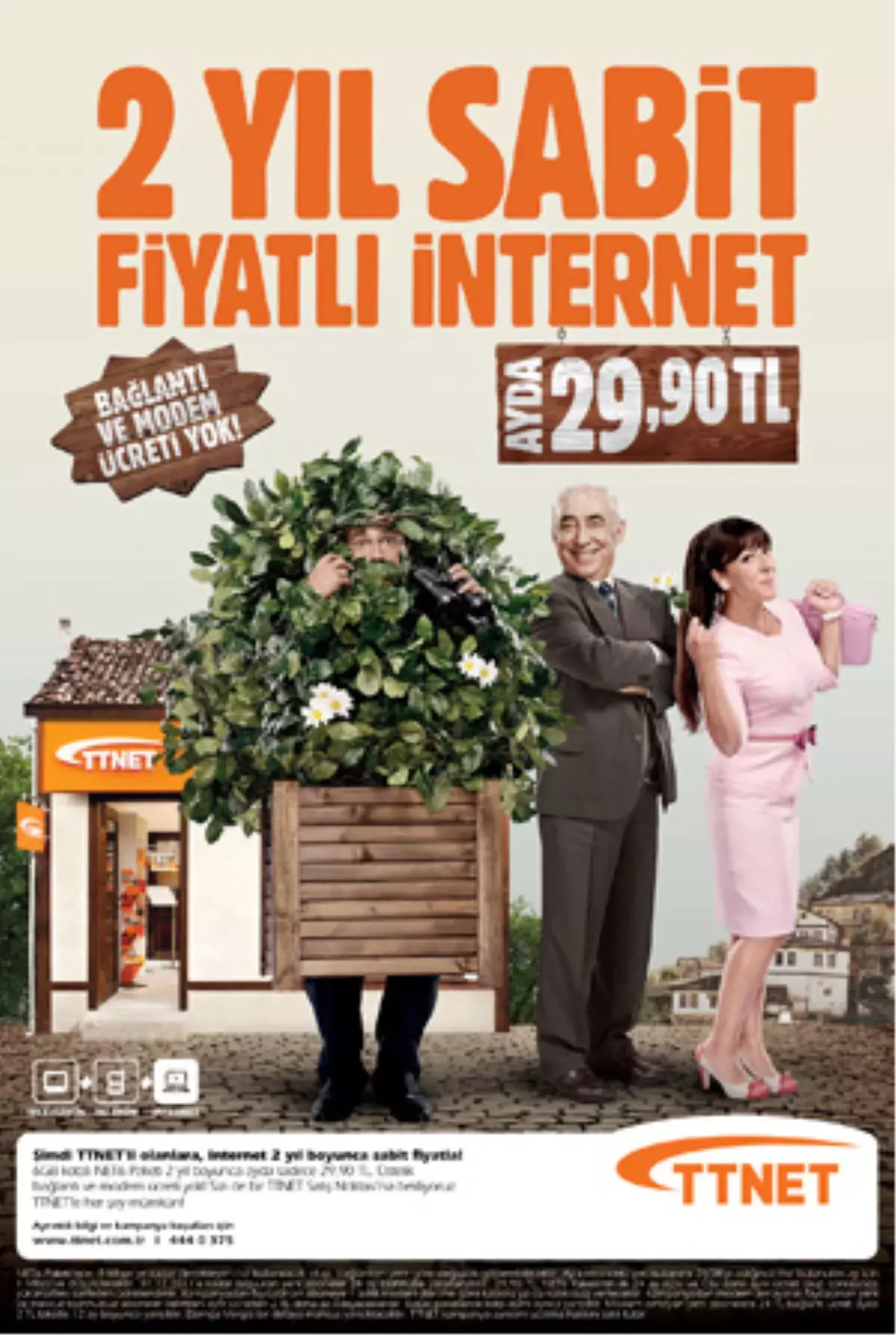 TTNET\'le İnternet 2 Yıl Boyunca Sabit Fiyata