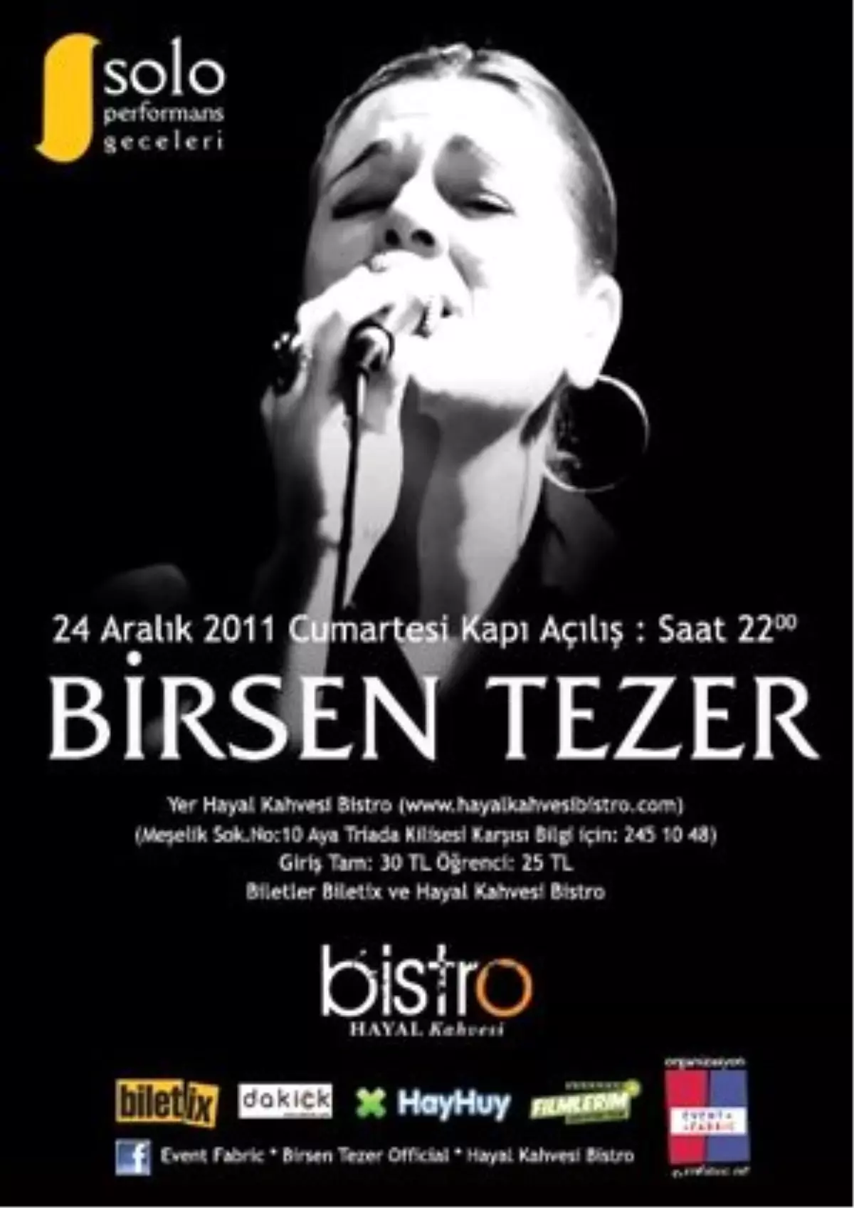 Yılın Son Konserinde Birsen Tezer