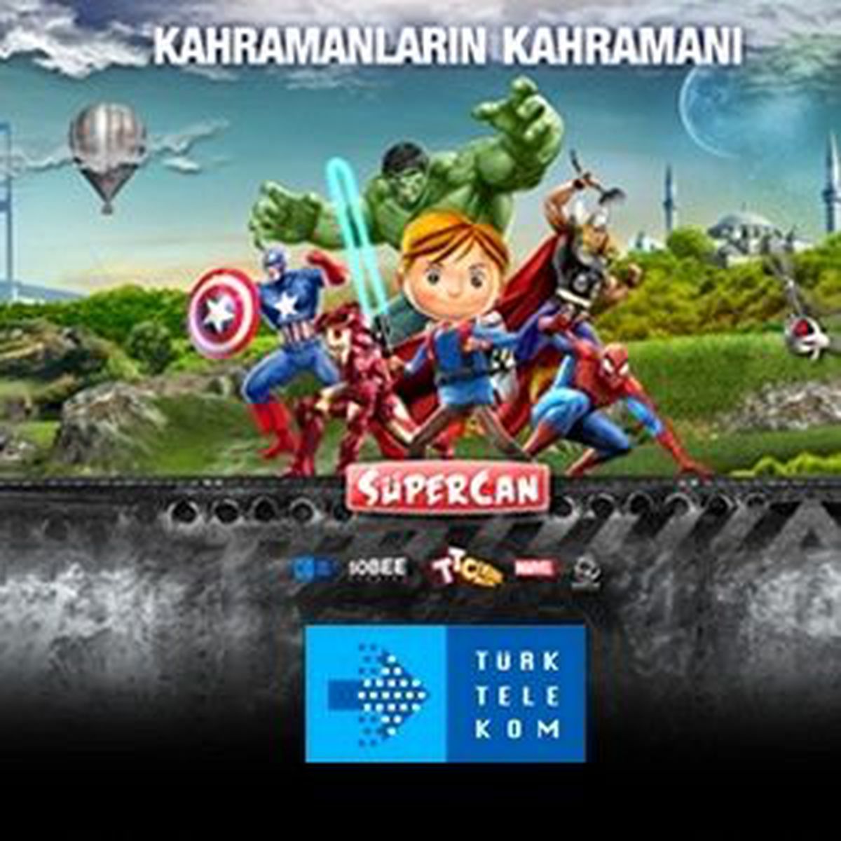 Çocuklar Süpercan\'a Bayıldı