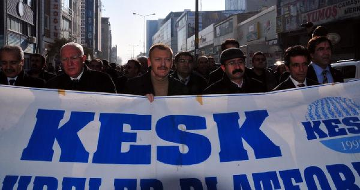 Kesk Eylemine CHP'li Miletvekillerinden Destek