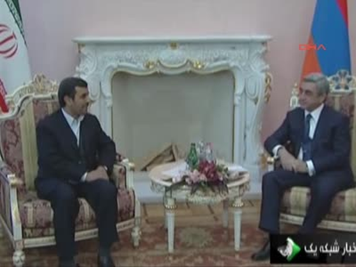 Ahmedinejad Ermenistan'da Ahmedinejad Ermenistan'da