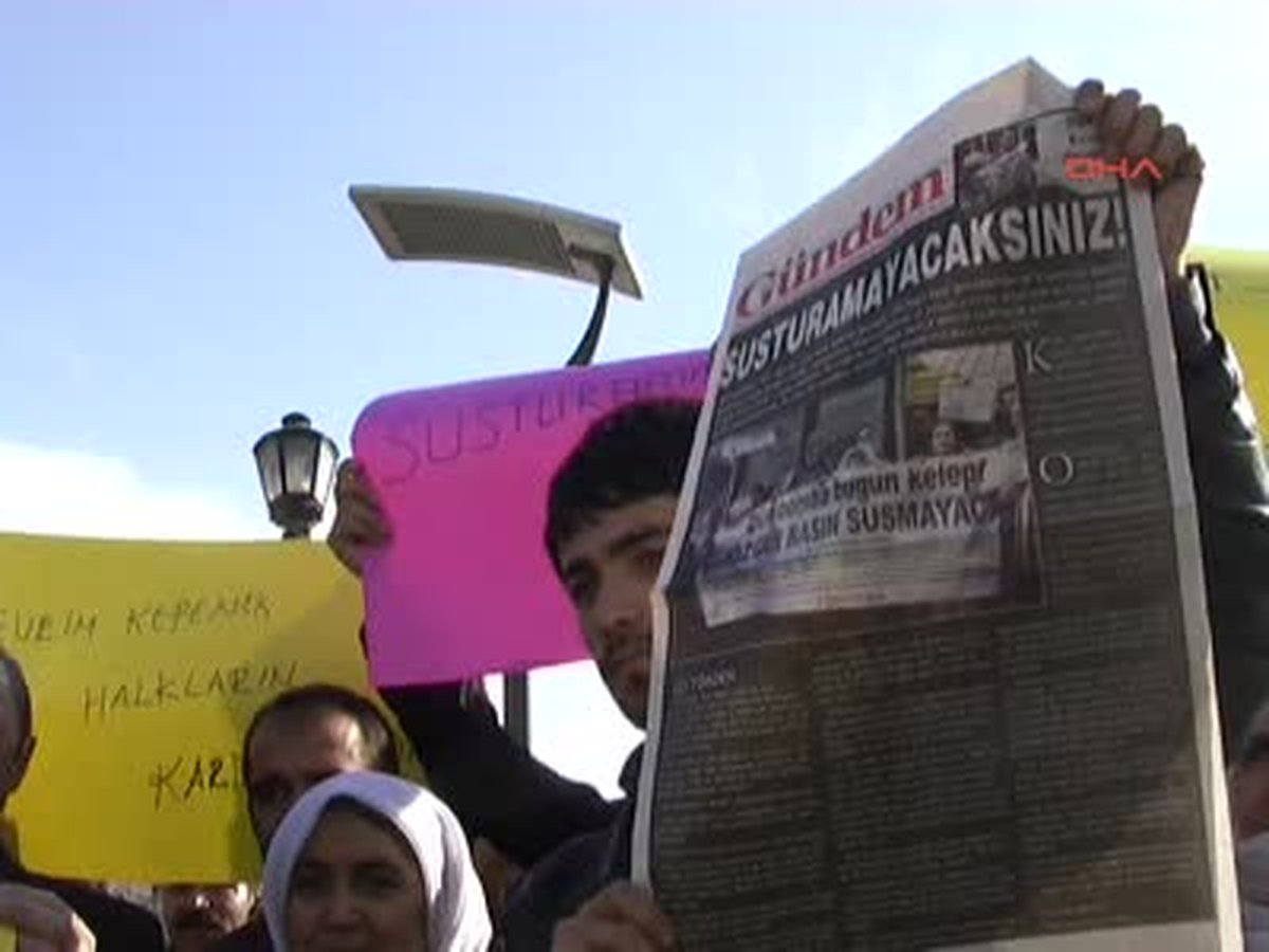Diha Muhabirlerinin Gözaltına Alınması Van'da Protesto Edildi